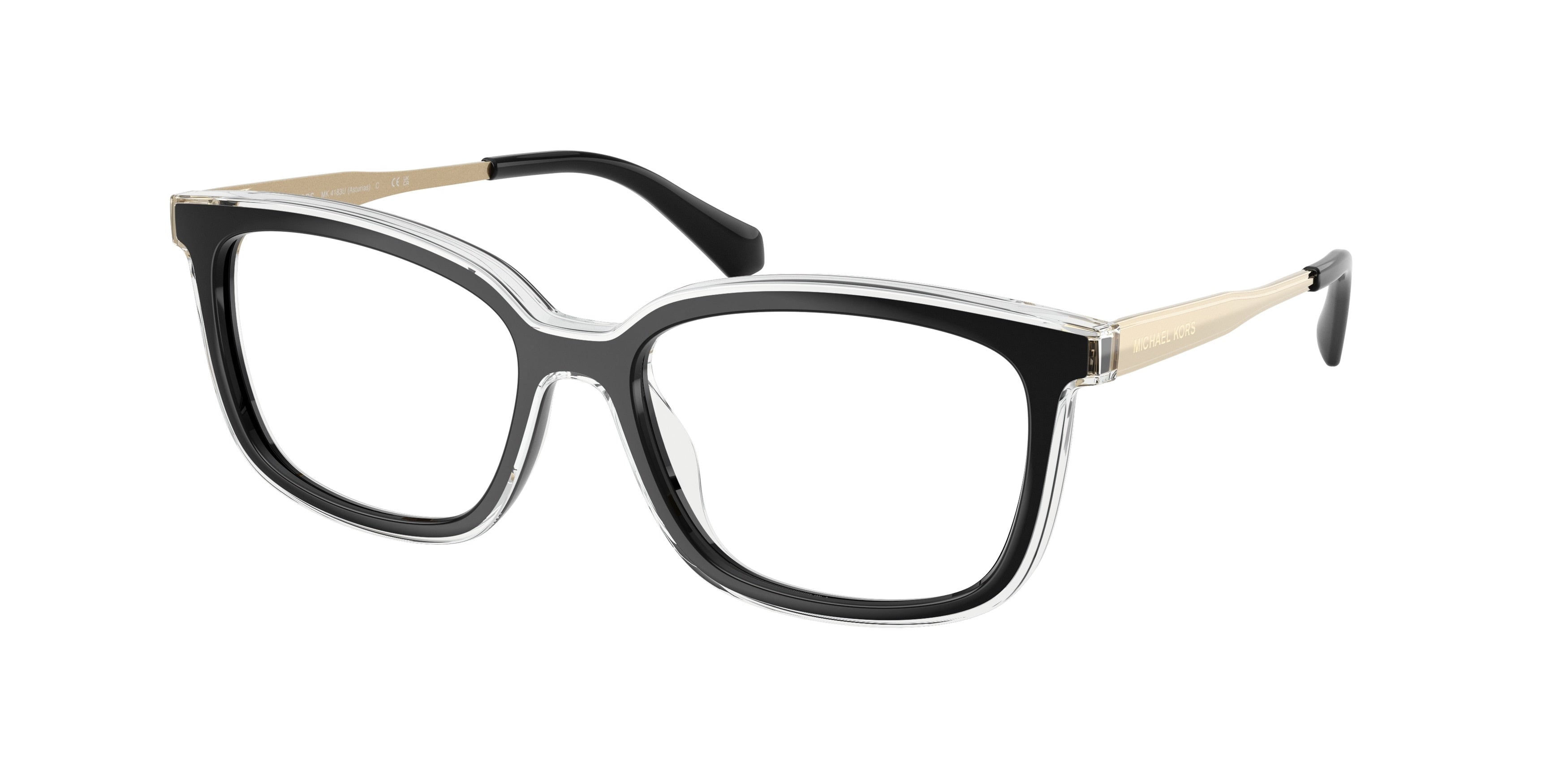 Gafas Oftálmicas Michael Kors Asturias MK4183U Negro