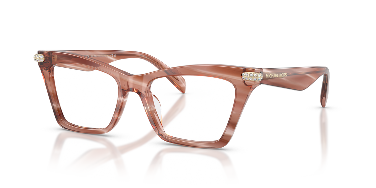 Gafas Oftálmicas Michael Kors Jamaica MK4185BU Cuerno Rosa