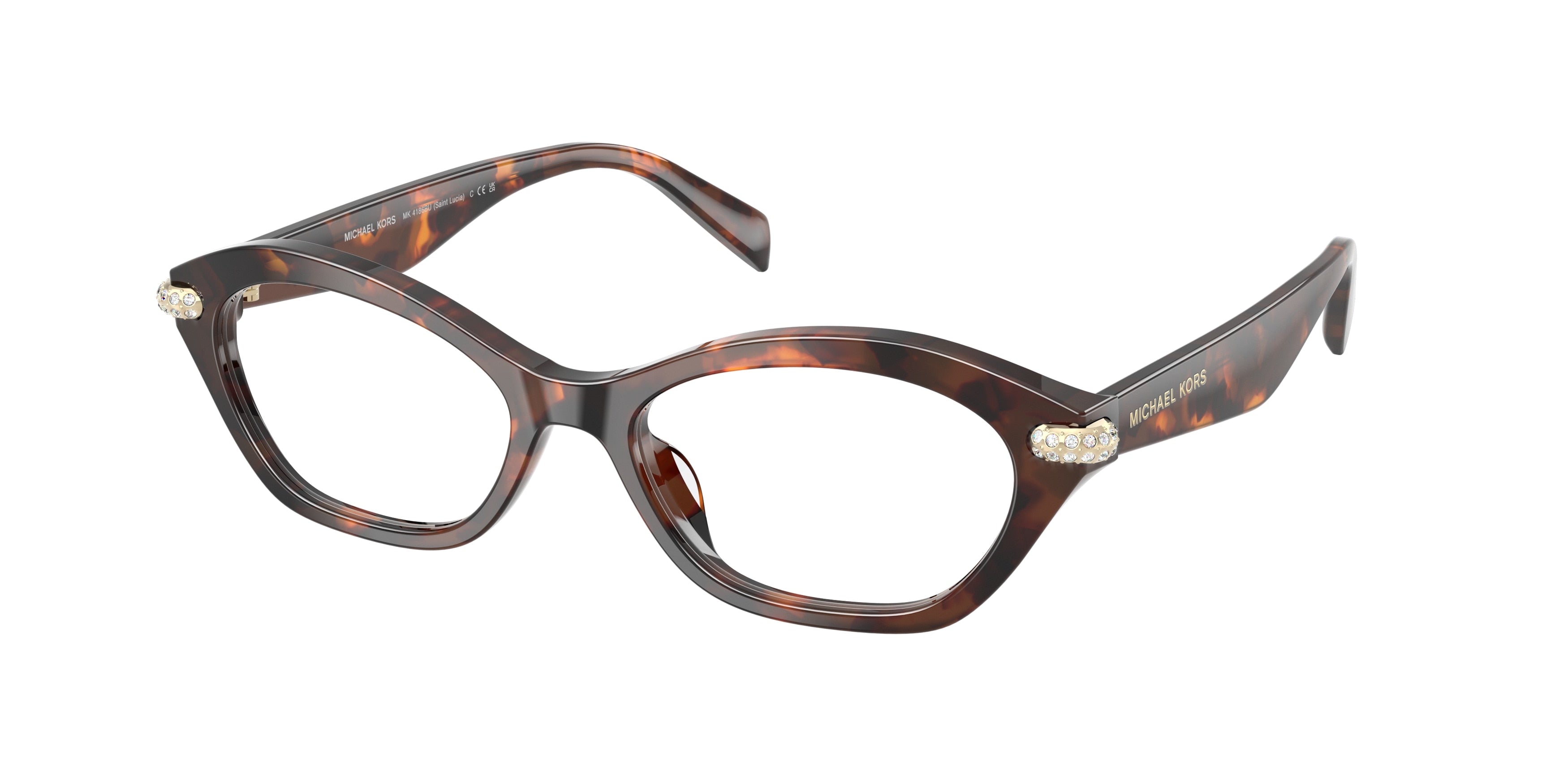 Gafas Oftálmicas Michael Kors Saint Lucia MK4186BU Luggage Tortoise