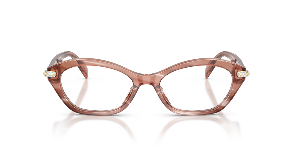 Gafas Oftálmicas Michael Kors Saint Lucia MK4186BU Cuerno Rosa