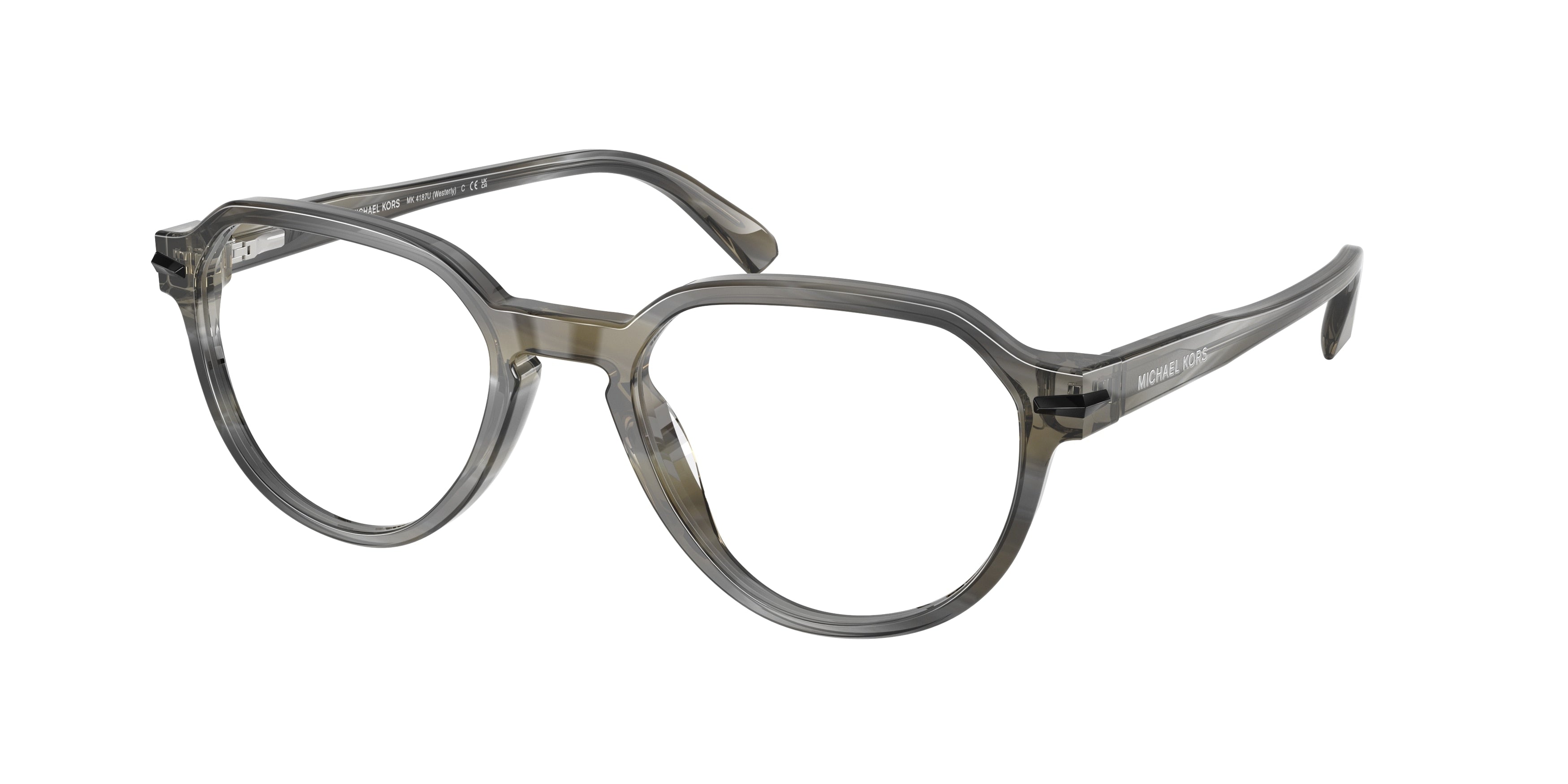Gafas Oftálmicas Michael Kors Westerly MK4187U Charcoal Horn