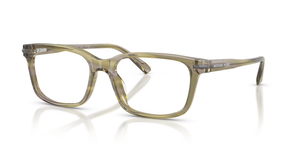 Gafas Oftálmicas Michael Kors Seal Harbor MK4188U Cuerno Verde Olivo