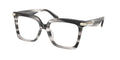 Gafas Oftálmicas Michael Kors Exumas MK4191BU Cuerno Negro