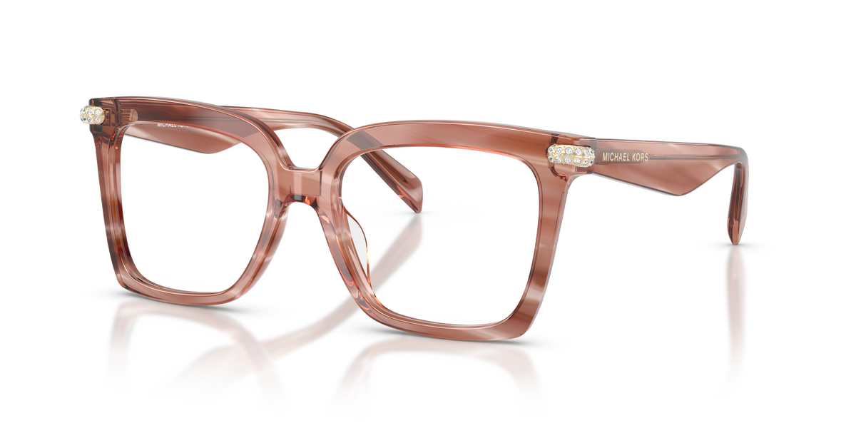 Gafas Oftálmicas Michael Kors Exumas MK4191BU Cuerno Rosa