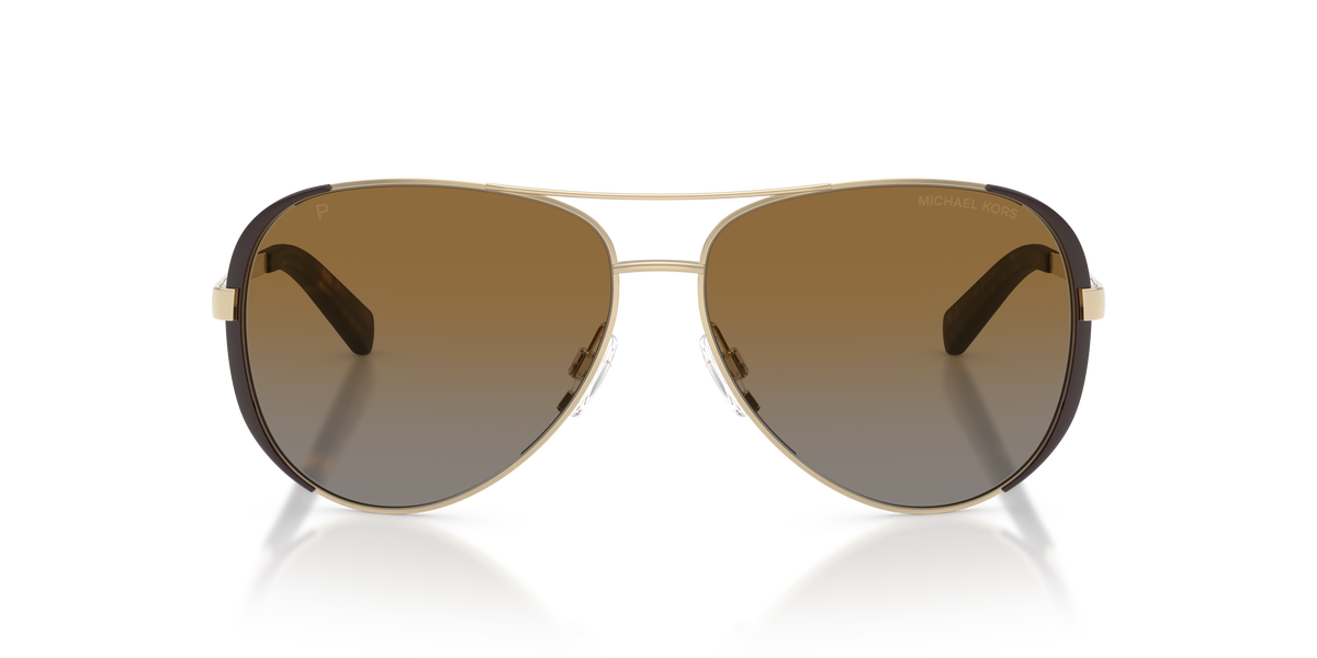 Gafas de Sol Michael Kors Chelsea MK5004 Dorado/Marrón y Marrón Degradé Polarizado