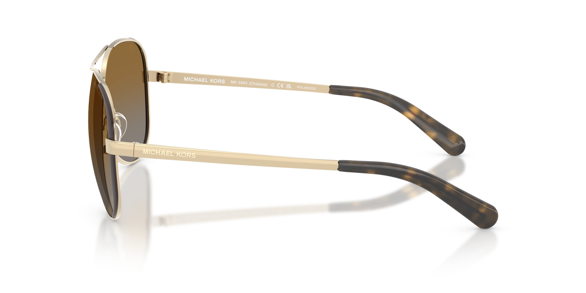 Gafas de Sol Michael Kors Chelsea MK5004 Dorado/Marrón y Marrón Degradé Polarizado