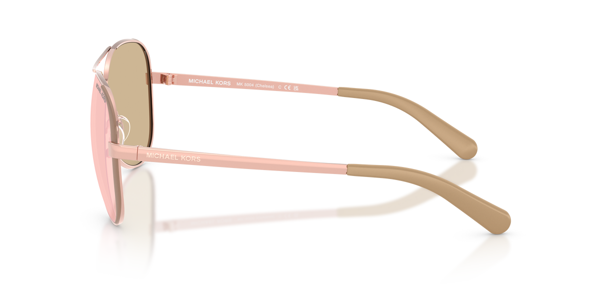 Gafas de Sol Michael Kors Chelsea MK5004 Oro Rosa/Gris Pardo y Oro Rosa