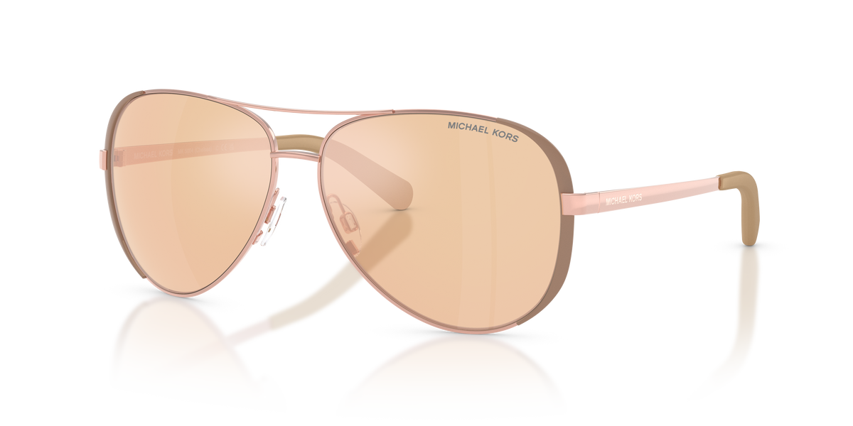 Gafas de Sol Michael Kors Chelsea MK5004 Oro Rosa/Gris Pardo y Oro Rosa