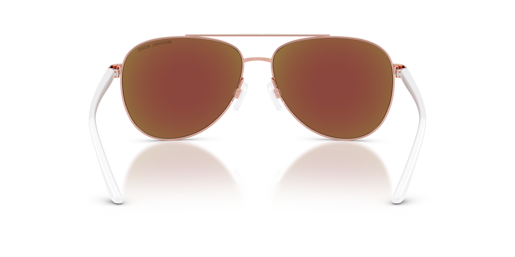 Gafas de Sol Michael Kors Hvar MK5007 Oro Rosa/Blanco y Azul Espejeado