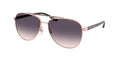 Gafas de Sol Michael Kors Hvar MK5007 Oro Rosa y Gris y Rosáceo Degradé