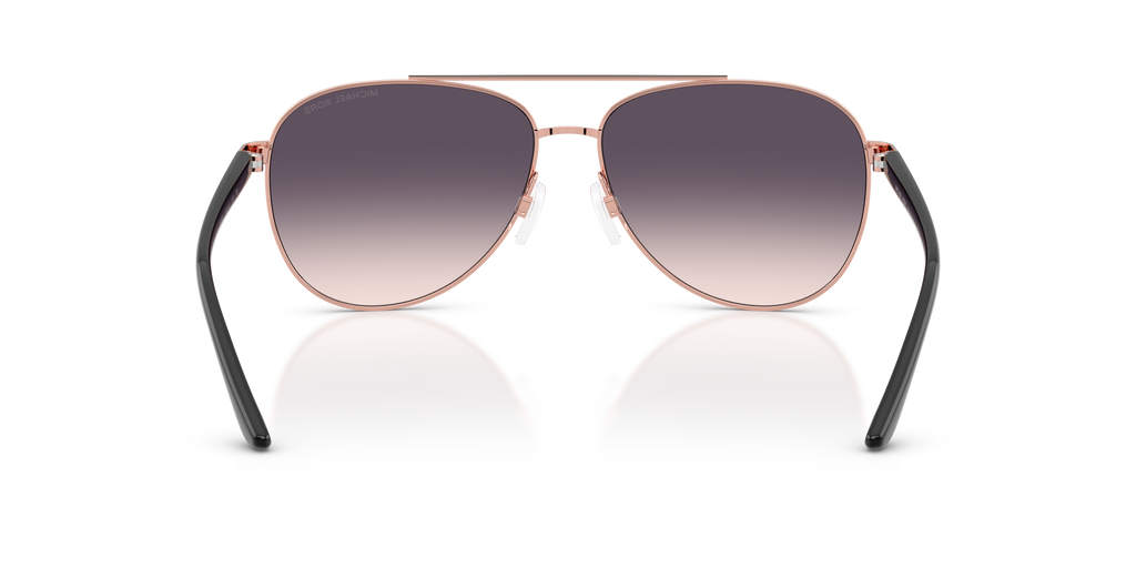 Gafas de Sol Michael Kors Hvar MK5007 Oro Rosa y Gris y Rosáceo Degradé