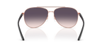 Gafas de Sol Michael Kors Hvar MK5007 Oro Rosa y Gris y Rosáceo Degradé