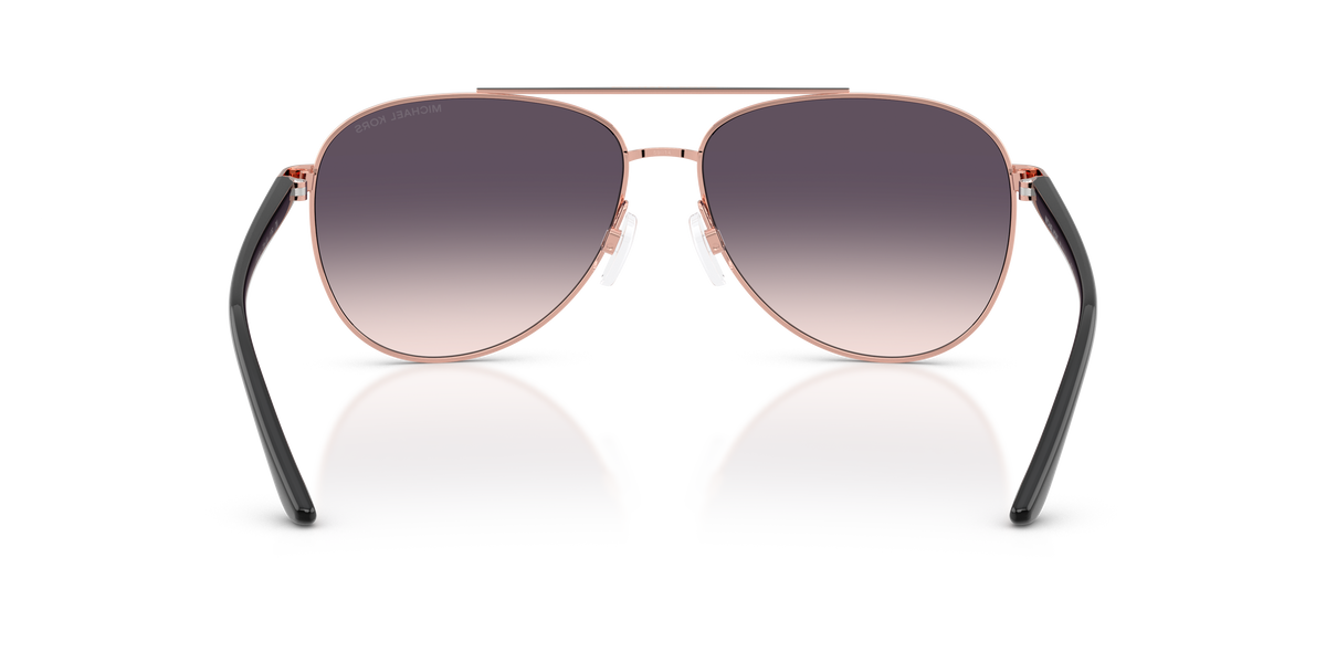 Gafas de Sol Michael Kors Hvar MK5007 Oro Rosa y Gris y Rosáceo Degradé
