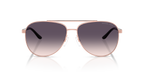 Gafas de Sol Michael Kors Hvar MK5007 Oro Rosa y Gris y Rosáceo Degradé