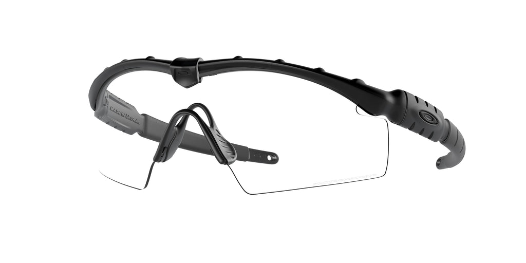 Gafas de Sol Oakley SI Ballistic M Frame 2.0 Matte Black w/ Clear & Grey ANZI Z87.1 OO9060 Negro