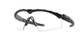Gafas de Sol Oakley SI Ballistic M Frame 2.0 Matte Black w/ Clear & Grey ANZI Z87.1 OO9060 Negro
