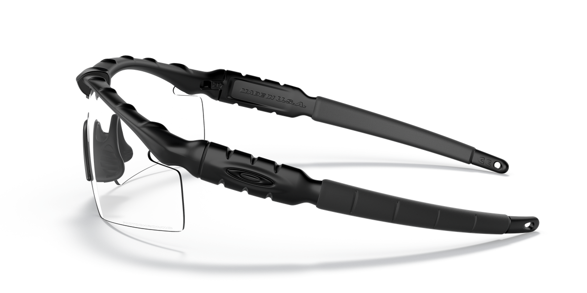 Gafas de Sol Oakley SI Ballistic M Frame 2.0 Matte Black w/ Clear & Grey ANZI Z87.1 OO9060 Negro