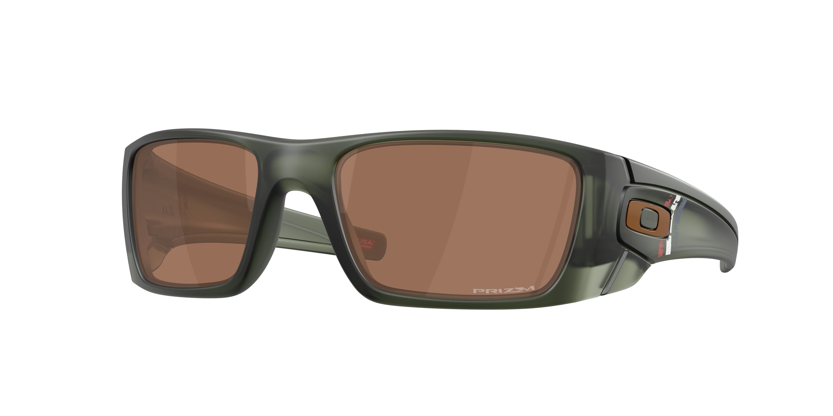 Gafas de Sol Oakley Standard Issue Fuel Cell American Heritage - Uncle Sam OO9096 Tinta Verde Olivo Mate