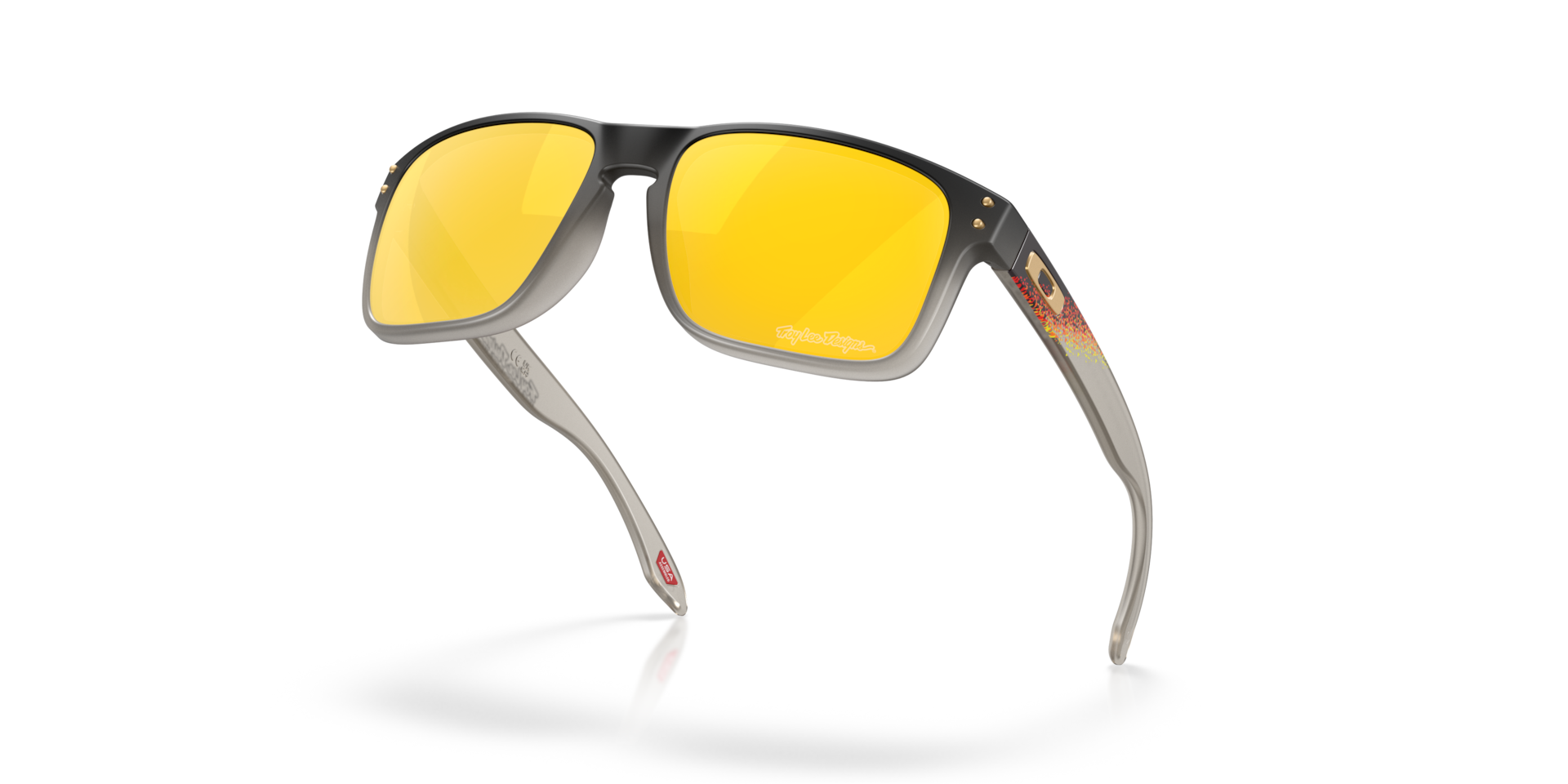 Gafas de Sol Oakley Holbrook™ Troy Lee Designs Series OO9102 Negro difuminado con diseños de Troy Lee