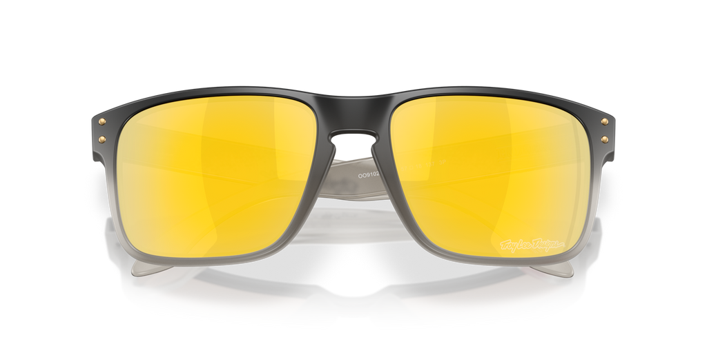 Gafas de Sol Oakley Holbrook™ Troy Lee Designs Series OO9102 Negro difuminado con diseños de Troy Lee