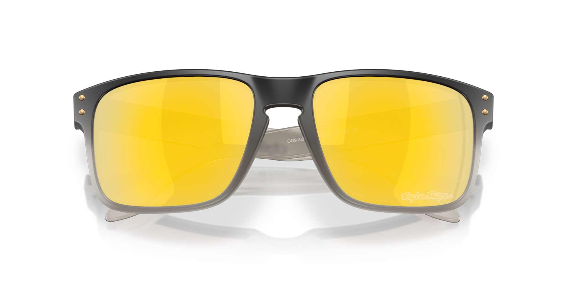Gafas de Sol Oakley Holbrook™ Troy Lee Designs Series OO9102 Negro difuminado con diseños de Troy Lee