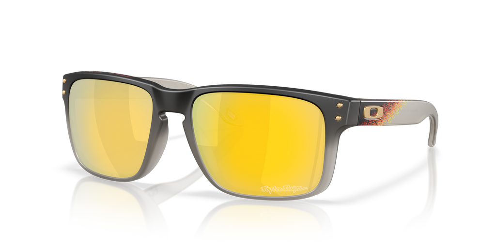 Gafas de Sol Oakley Holbrook™ Troy Lee Designs Series OO9102 Negro difuminado con diseños de Troy Lee