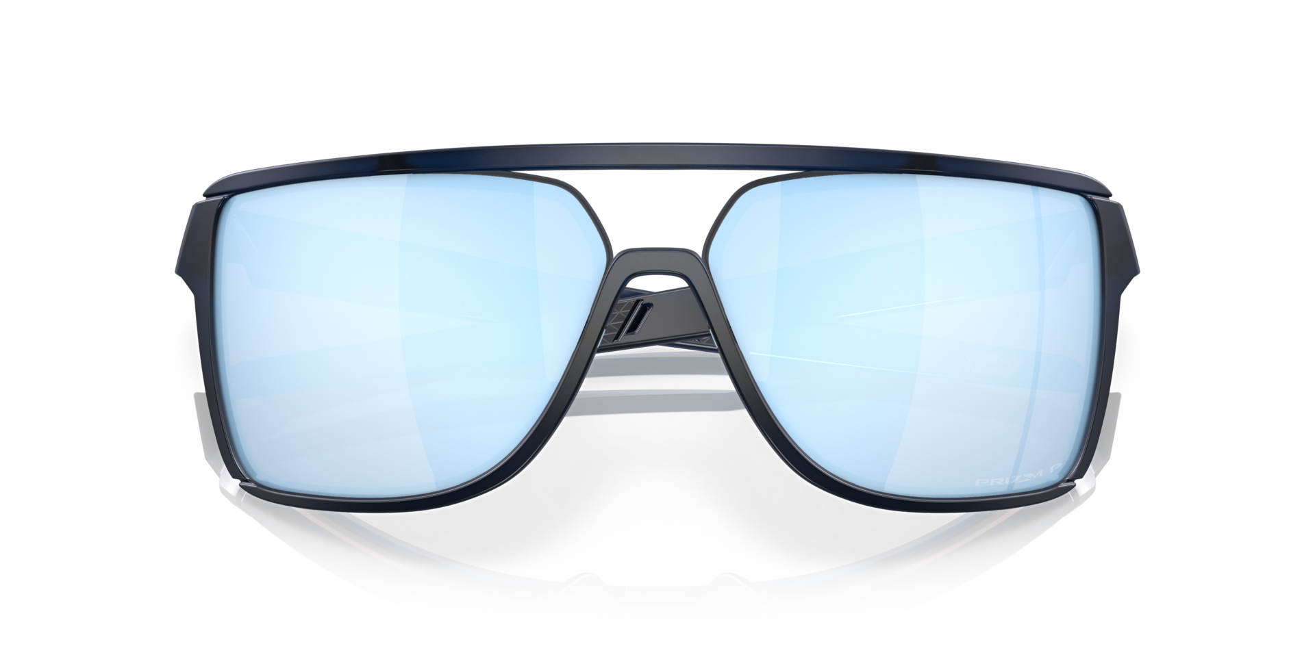 Gafas de Sol Oakley Castel OO9147 Azul Traslúcido Mate