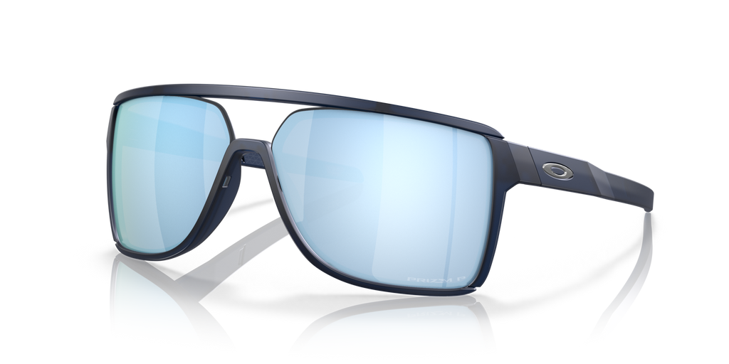 Gafas de Sol Oakley Castel OO9147 Azul Traslúcido Mate
