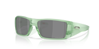 Gafas de Sol Oakley Heliostat OO9231 Jade transparente mate
