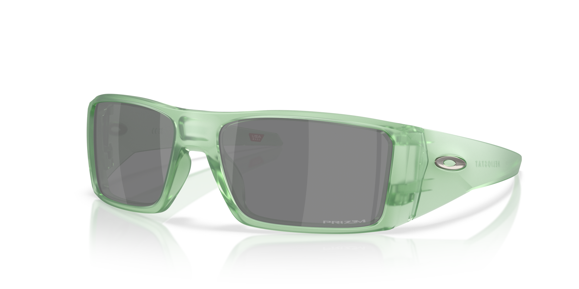 Gafas de Sol Oakley Heliostat OO9231 Jade transparente mate