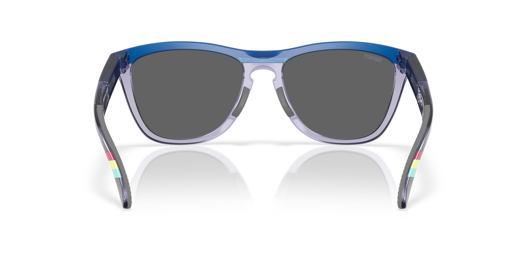 Gafas de Sol Oakley Oakley X Fortnite™ Brite Bomber Frogskins™ Range OO9284 Azul Traslúcido Mate