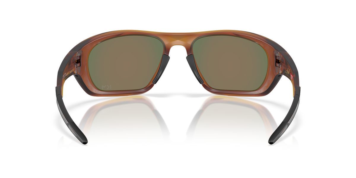 Gafas de Sol Oakley Kylian Mbappé Signature Series Lateralis OO9431 Ámbar Oscuro Mate