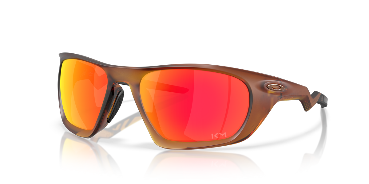 Gafas de Sol Oakley Kylian Mbappé Signature Series Lateralis OO9431 Ámbar Oscuro Mate