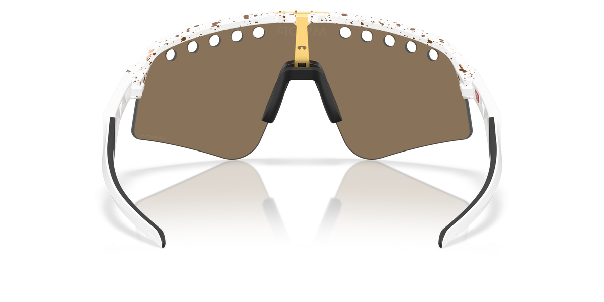 Gafas de Sol Oakley Mathieu Van Der Poel Signature Series Sutro™ Lite Sweep OO9465 Rojo/Dorado Salpicado