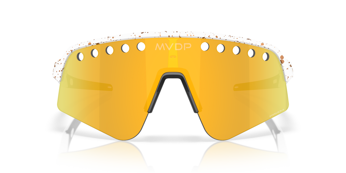 Gafas de Sol Oakley Mathieu Van Der Poel Signature Series Sutro™ Lite Sweep OO9465 Rojo/Dorado Salpicado