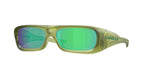 Gafas de Sol Oakley Permian OO9520 Verde helecho transparente mate