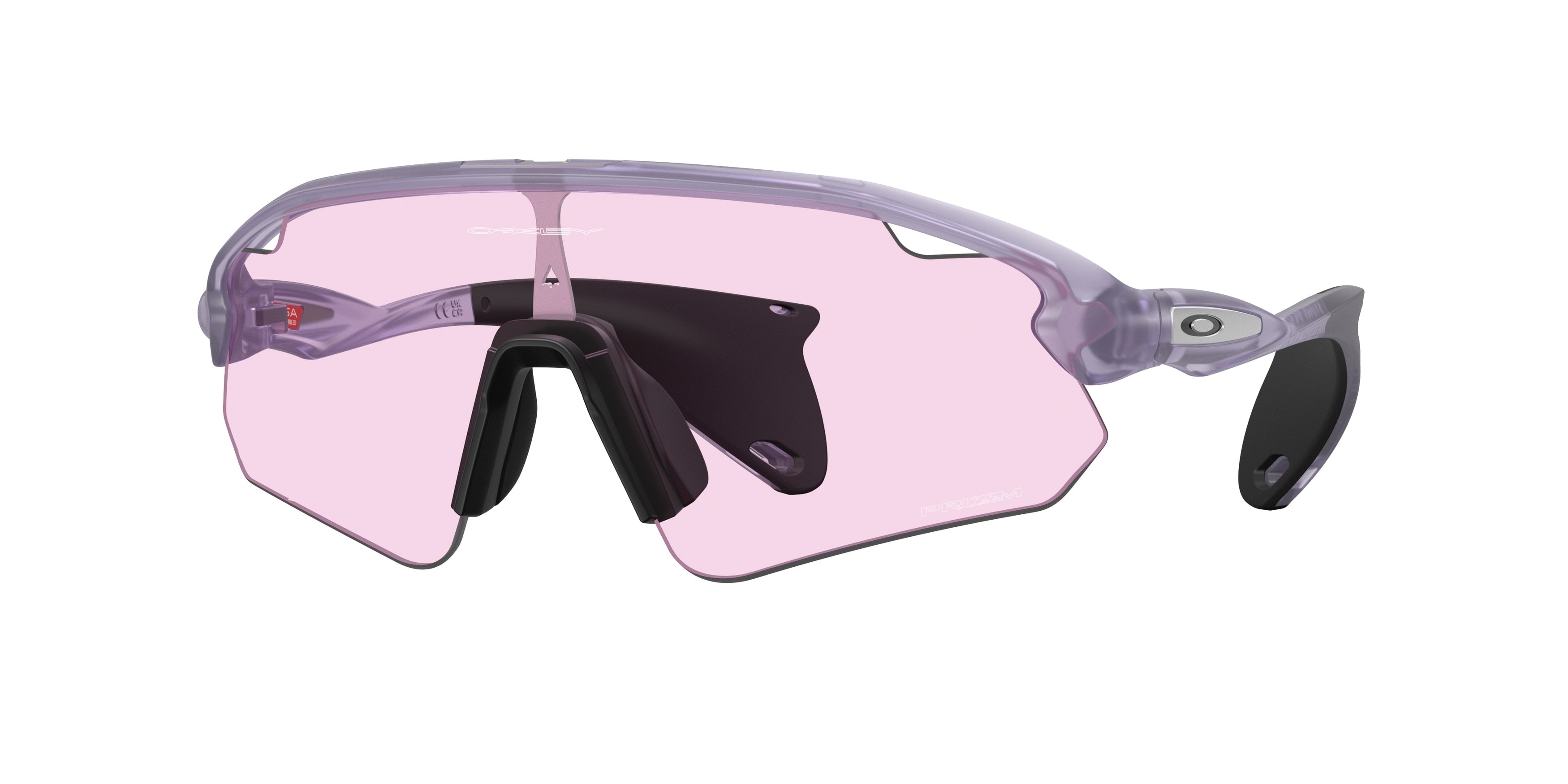 Gafas de Sol Oakley Stunt Devil (Low Bridge Fit) OO9525 Lila Traslúcido