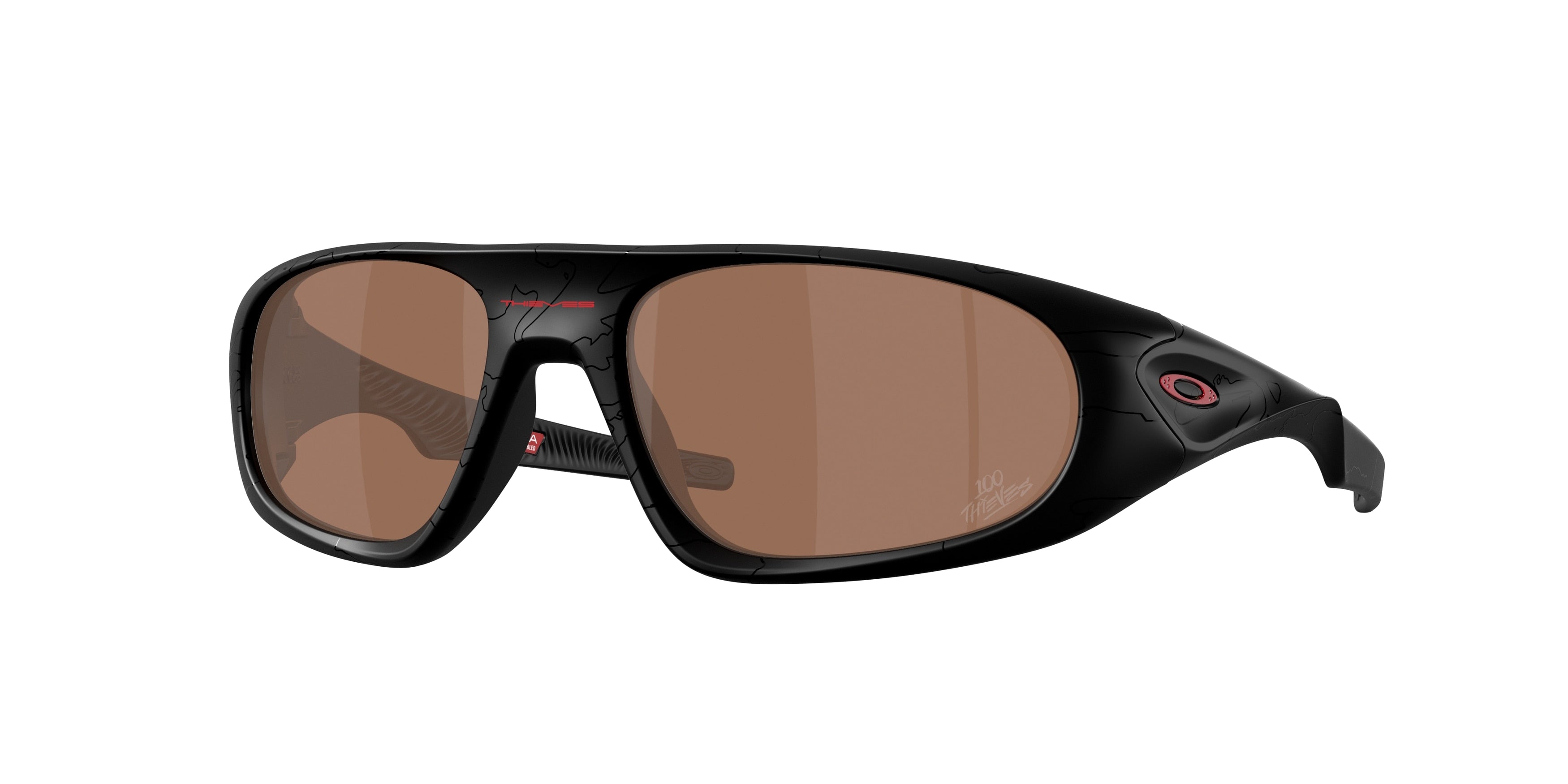 Gafas de Sol Oakley Neoforma 100 Thieves Collection OO9528 Negro mate 100t