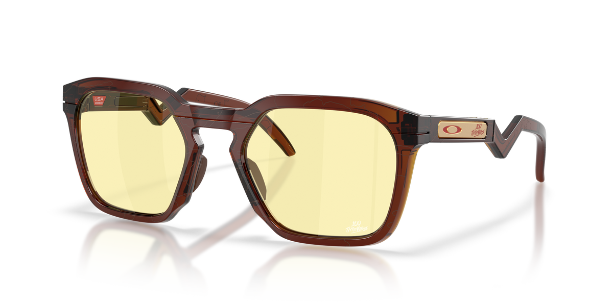 Gafas de Sol Oakley HSTN SQ 100 Thieves Collection OO9533 Ámbar Oscuro