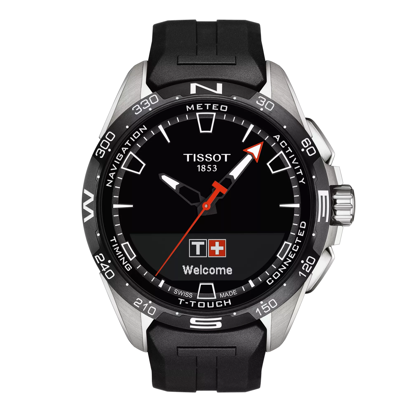 Reloj Tissot T-Touch Connect Solar T121.420.47.051.00 vista frontal