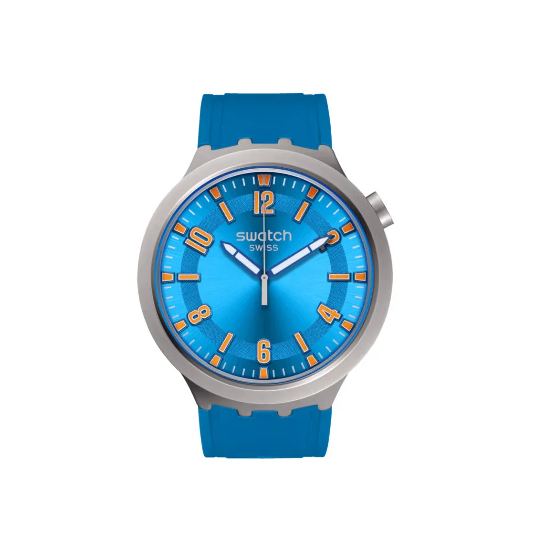 Reloj Swatch BLUE IN THE WORKS SB07S115