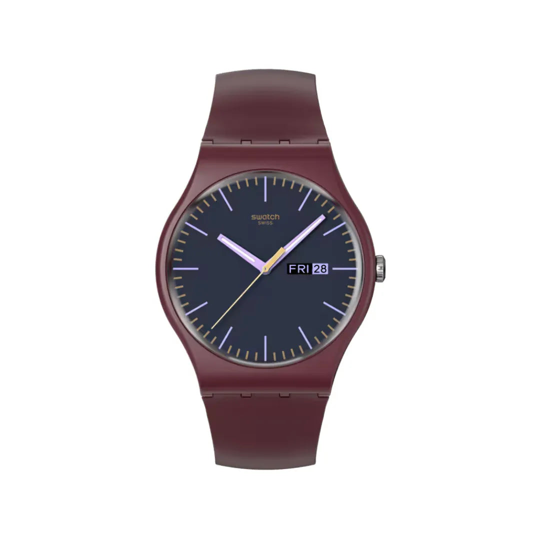 Reloj Swatch BURGUNDY BERRY SO29R707