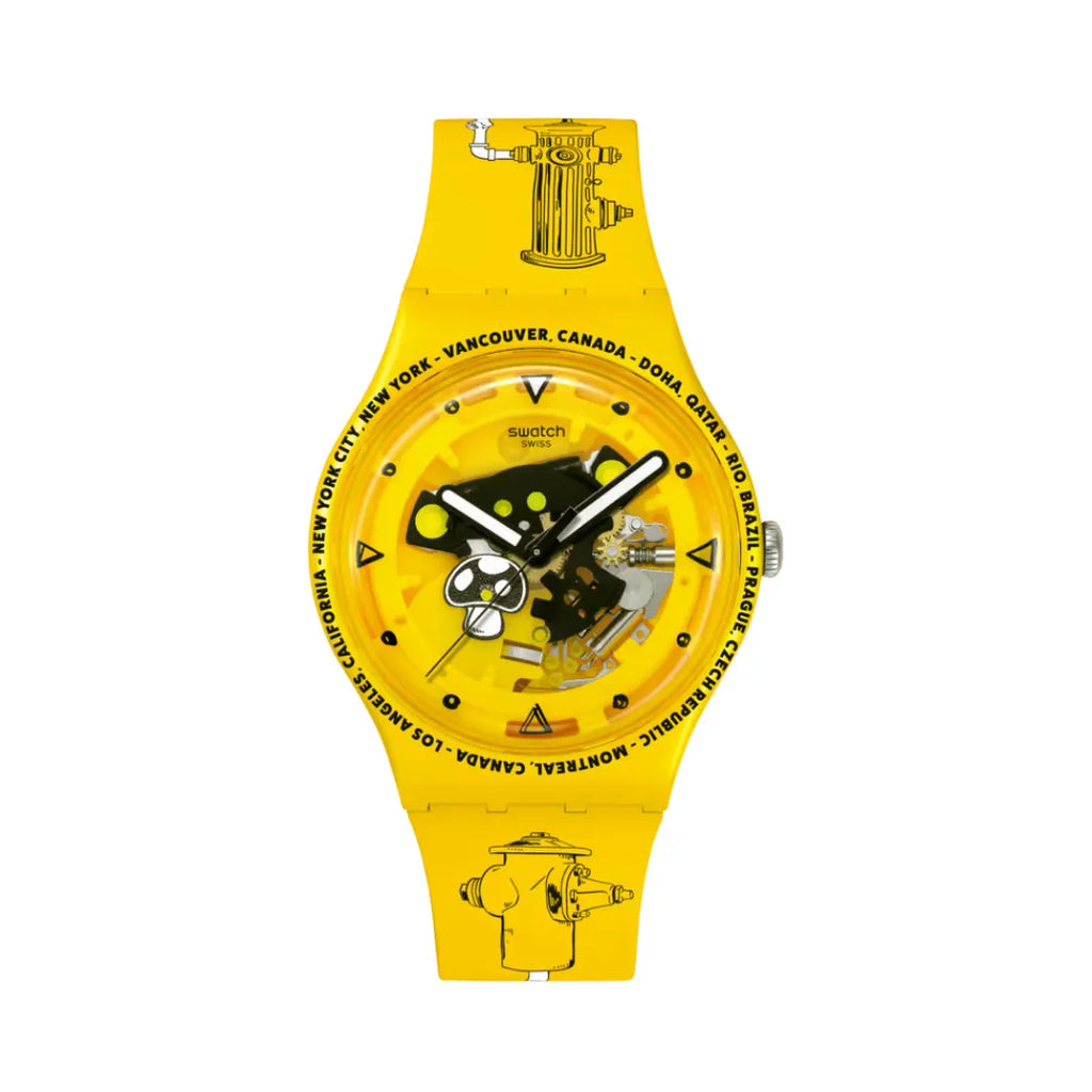 Reloj Swatch TIME WITH ANDY ANDERSON SO29J101