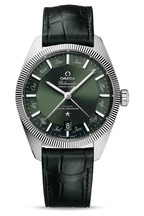 Omega Constellation Automatic Chronometer Green Dial Men's Watch 130.33.41.22.10.001