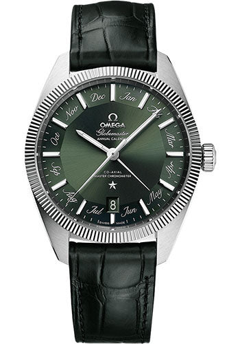 Omega Constellation Automatic Chronometer Green Dial Men's Watch 130.33.41.22.10.001