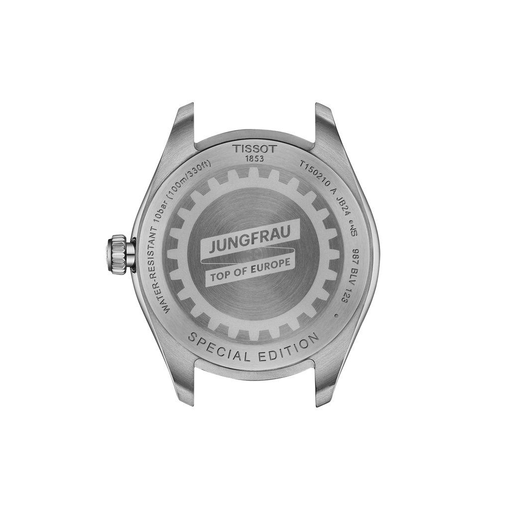 Reloj Tissot PR 100 Jungfraubahn T150.210.11.031.01 vista posterior