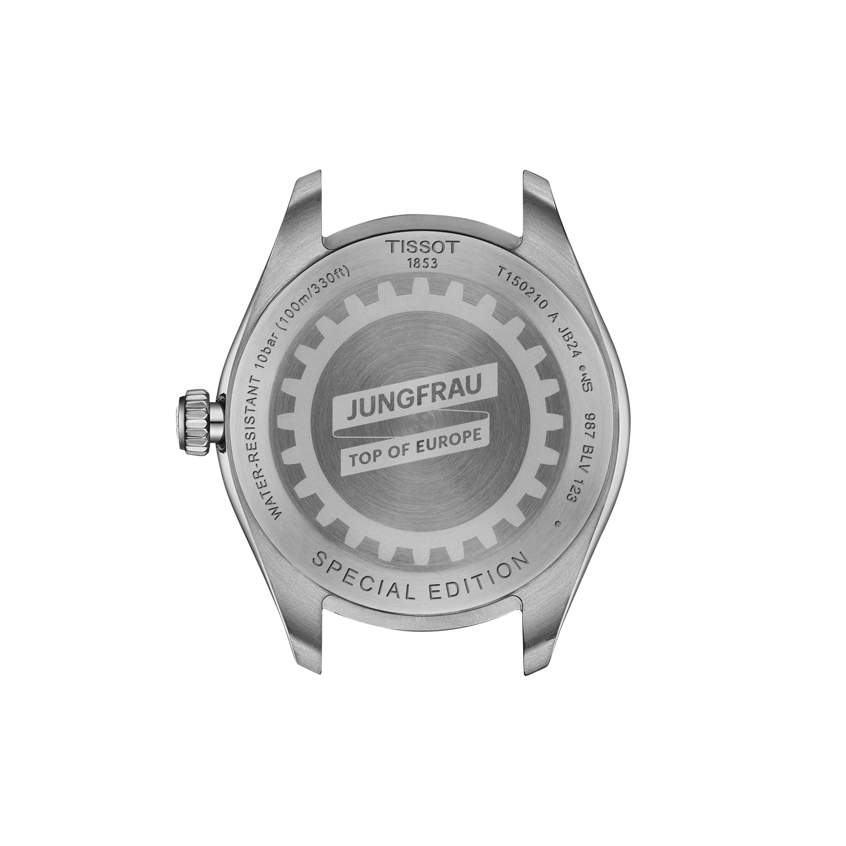 Reloj Tissot PR 100 Jungfraubahn T150.210.11.031.01 vista posterior