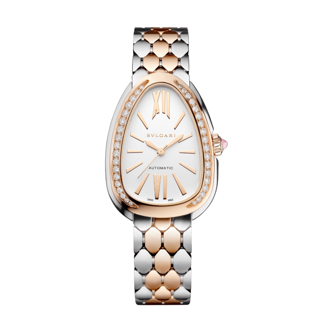 Bvlgari Serpenti Seduttori Diamante Dial Blanco Opalino 104058