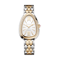 Reloj Bvlgari Serpenti Seduttori Automático Diamantes Dial Blanco 104061
