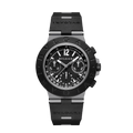 Reloj Bvlgari Titanio Cronógrafo Automático Dial Negro 104299
